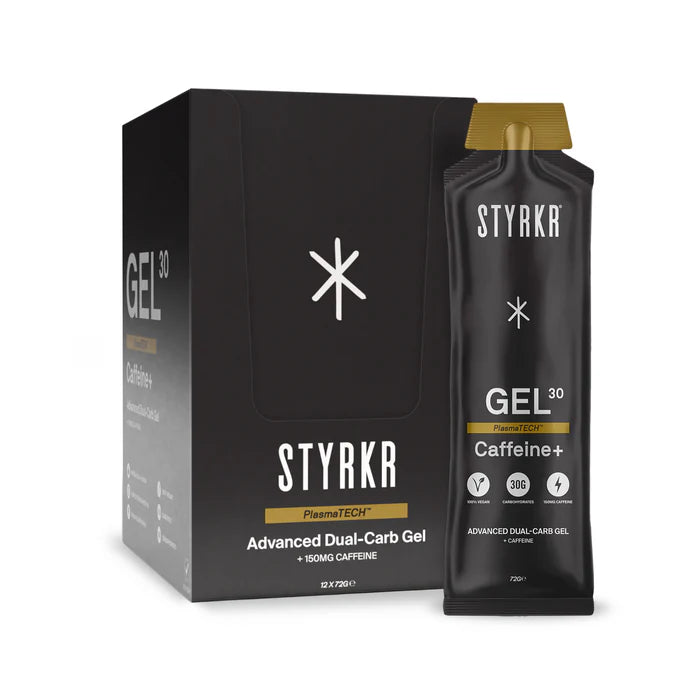 Styrkr GEL30 Caffeine Dual-Carb Energy Gel