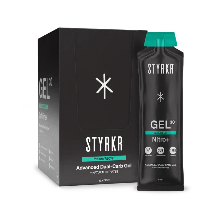 Styrkr GEL30 Nitro Dual-Carb Energy Gel