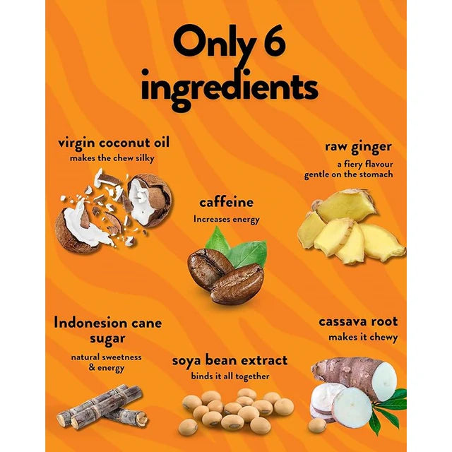 Ginger Roars Energy Chews