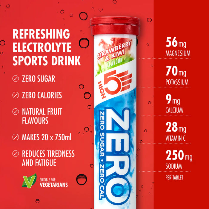 High 5 Hydration Zero Tablets - 20 Tabs