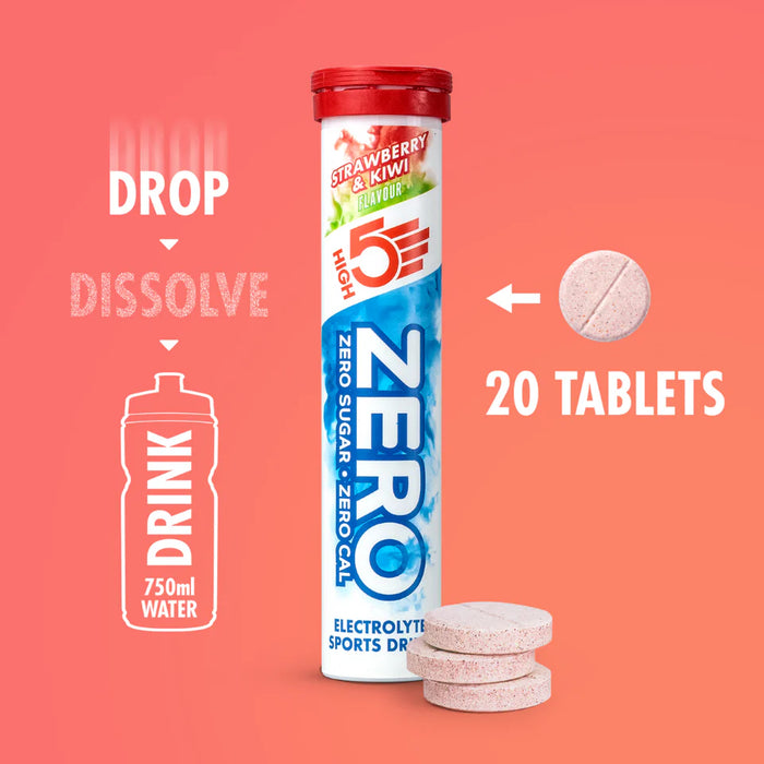 High 5 Hydration Zero Tablets - 20 Tabs