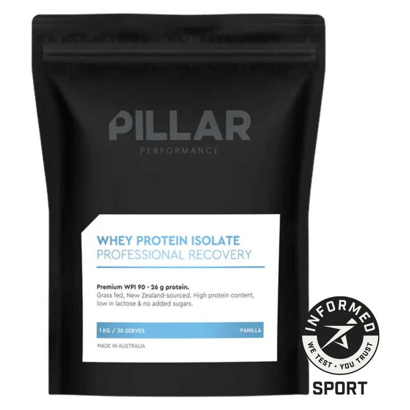 Pillar Whey Protein Isolate 1kg 30 Serve - fuelld.co.nz