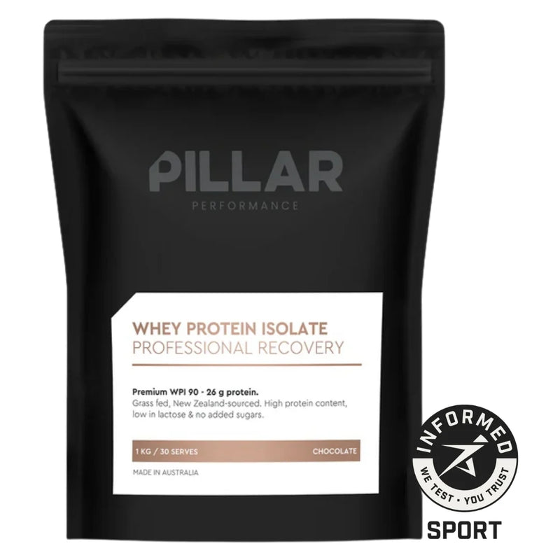 Pillar Whey Protein Isolate 1kg 30 Serve - fuelld.co.nz