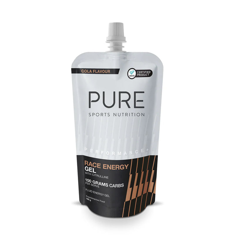 PURE Performance + Race Energy Gel 100g Pouch - fuelld.co.nz