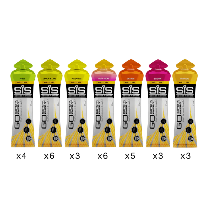 SIS GO Isotonic Energy Gel Variety 30 Pack