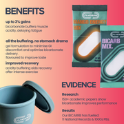 Flycarb Sodium Bicarb Mix - Mango - fuelld.co.nz