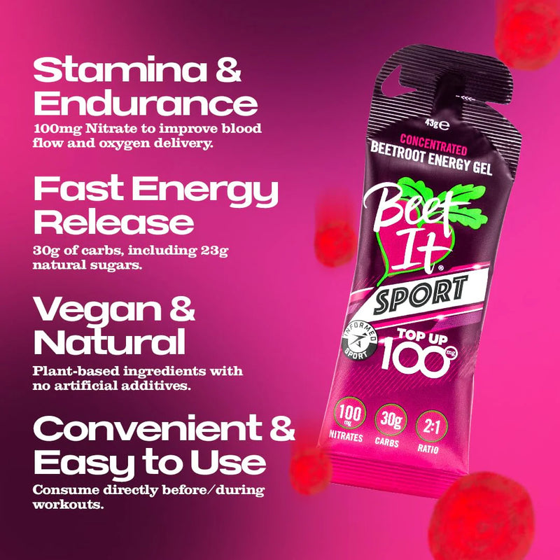 Beet It Sport Beetroot Energy Gel