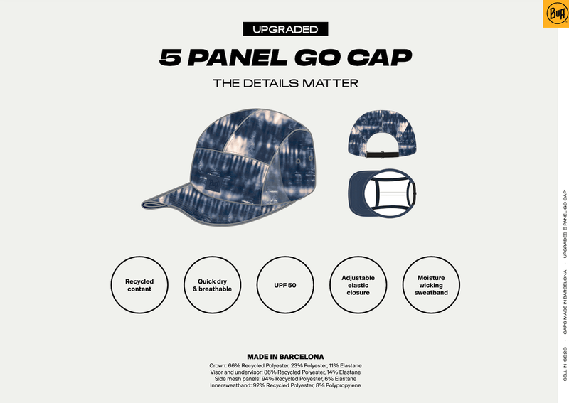 Buff 5 Panel Cap - fuelld.co.nz