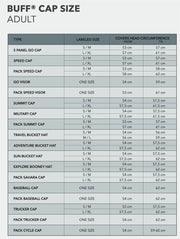 Adult Sizing Chart