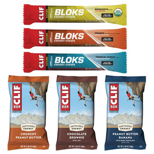 Clif Chews & Bars Variety Pack - fuelld.co.nz