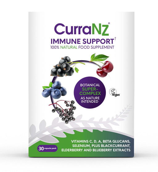 CurraNZ Immune Support New Zealand Blackcurrant Capsules - fuelld.co.nz