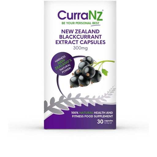 CurraNZ New Zealand Blackcurrant Extract Capsules - fuelld.co.nz