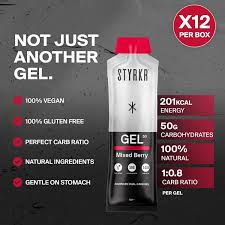Styrkr GEL50 Dual-Carb Energy Gel