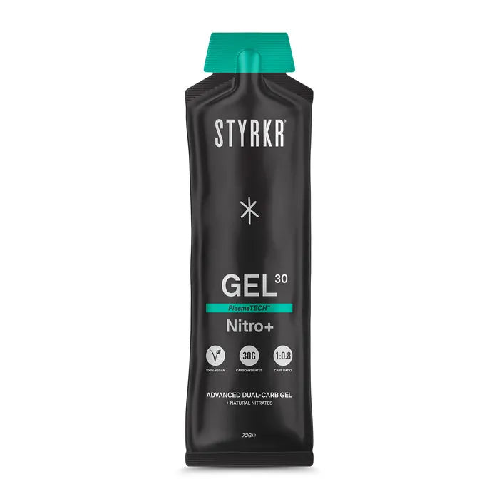 Styrkr GEL30 Nitro Dual-Carb Energy Gel