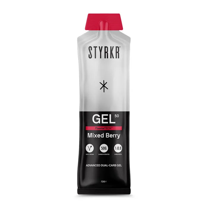 Styrkr GEL50 Dual-Carb Energy Gel