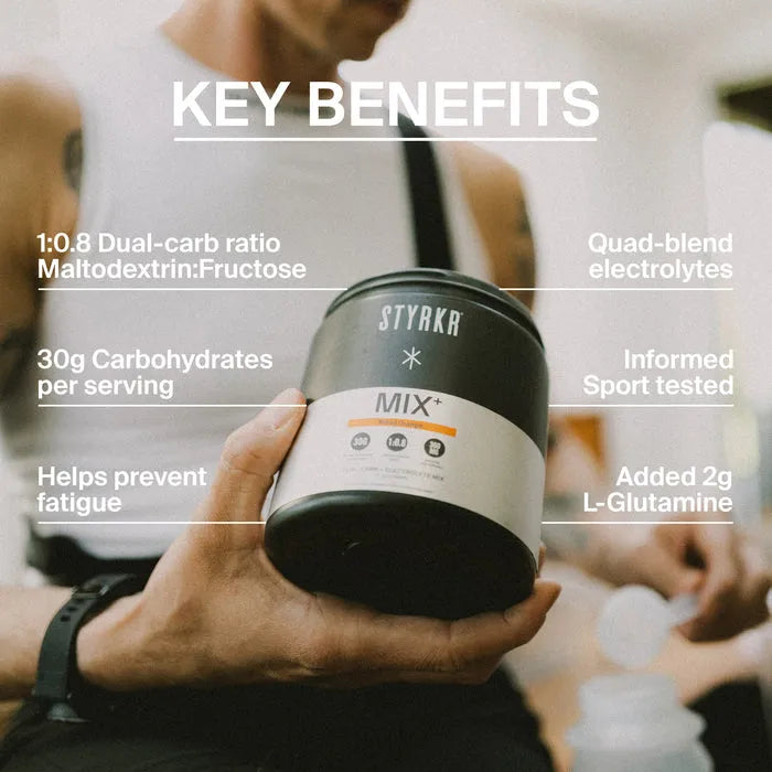 Styrkr Mix+ Dual-Carb Energy Drink Mix