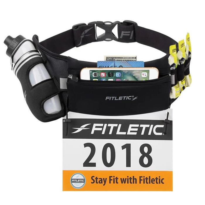 Fitletic Fully Loaded Hydration & Gel Belt - fuelld.co.nz