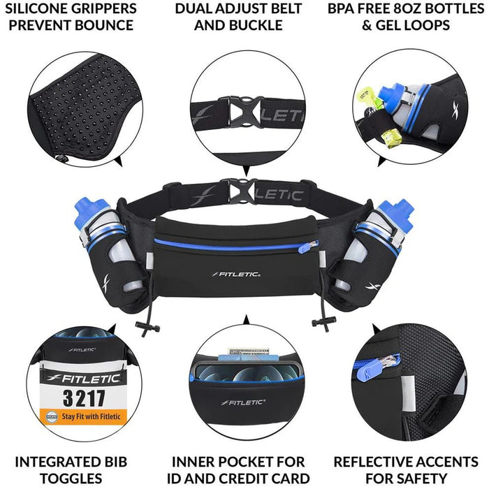 Fitletic Hydra 16 Hydration Belt - fuelld.co.nz