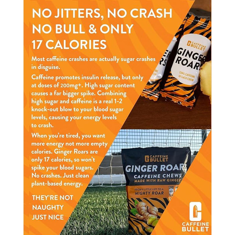 Ginger Roars Energy Chews - fuelld.co.nz