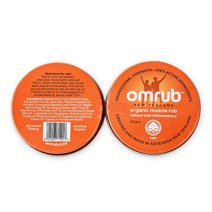 Omrub Organic Muscle Rub - fuelld.co.nz