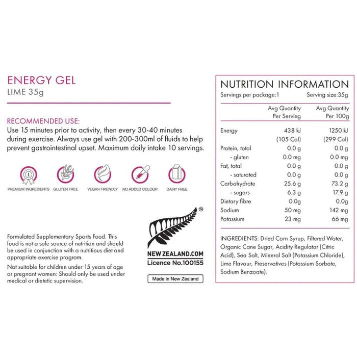 PEAKFUL Energy Gel - fuelld.co.nz