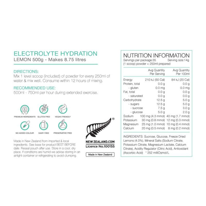 Pure Electrolyte Hydration - fuelld.co.nz