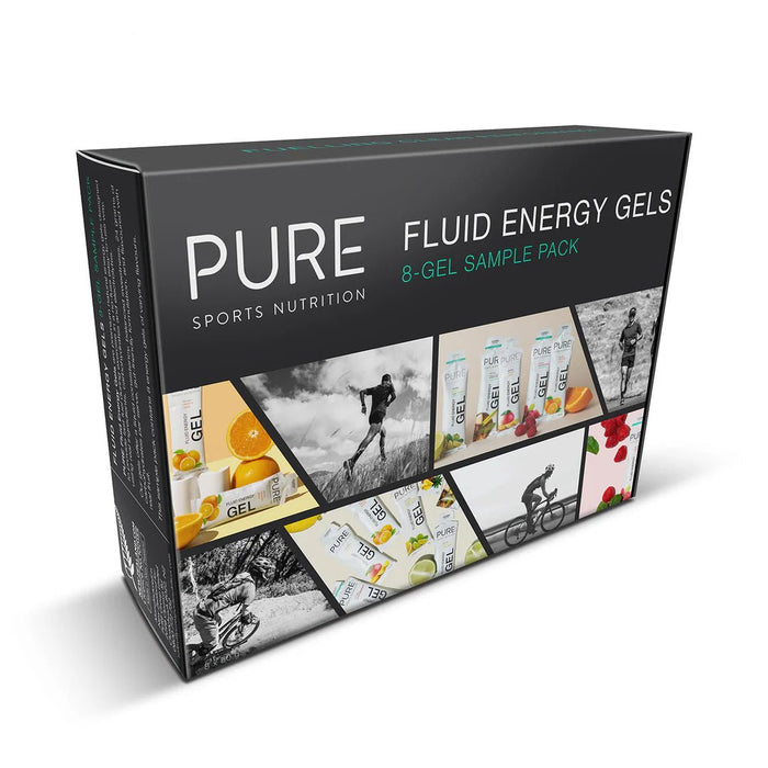 Pure Fluid Energy Gel 8 - Gel Sample Pack - fuelld.co.nz