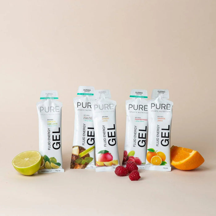 Pure Fluid Energy Gel 8 - Gel Sample Pack - fuelld.co.nz