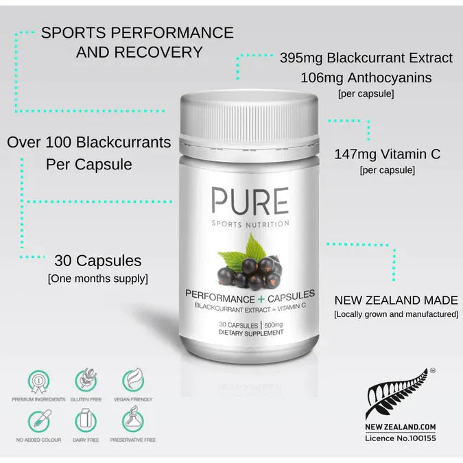 Pure Performance Plus Capsules - fuelld.co.nz