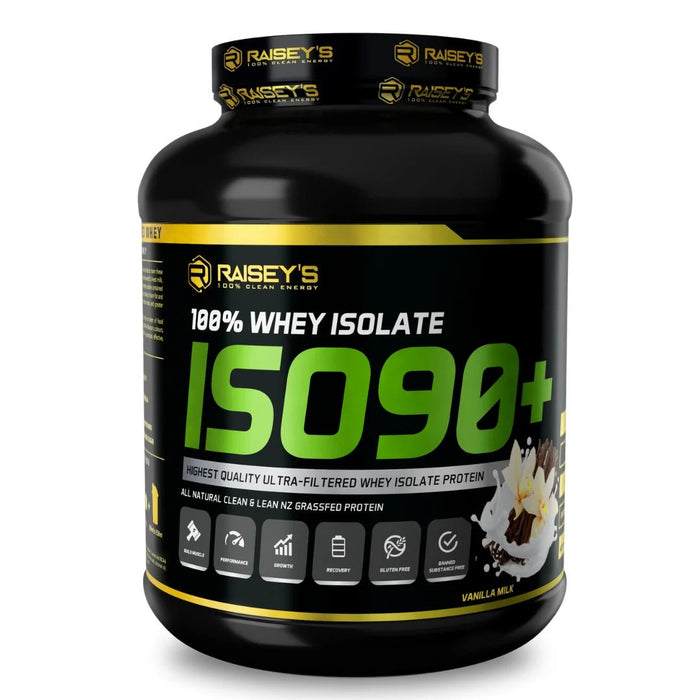 Raiseys ISO90+ Clean Lean Whey Isolate - fuelld.co.nz