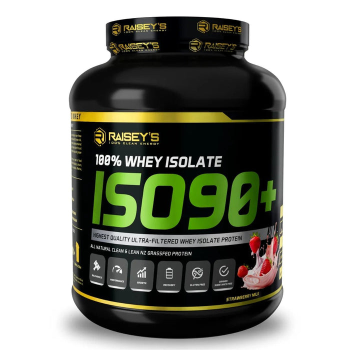 Raiseys ISO90+ Clean Lean Whey Isolate - fuelld.co.nz