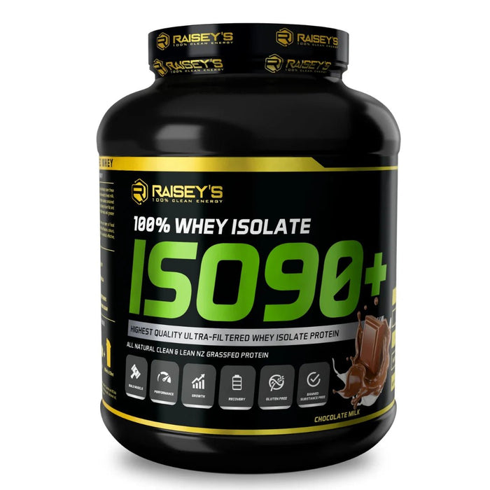 Raiseys ISO90+ Clean Lean Whey Isolate - fuelld.co.nz