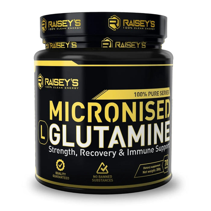 Raiseys Micronised L - Glutamine - fuelld.co.nz