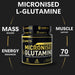 Raiseys Micronised L - Glutamine - fuelld.co.nz