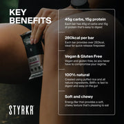 Styrkr Bar+ Protein Rice Recovery Bar - fuelld.co.nz