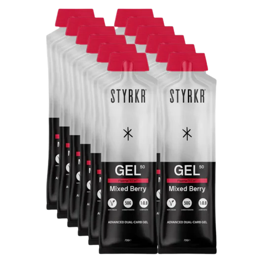 Styrkr GEL50 Dual-Carb Energy Gel