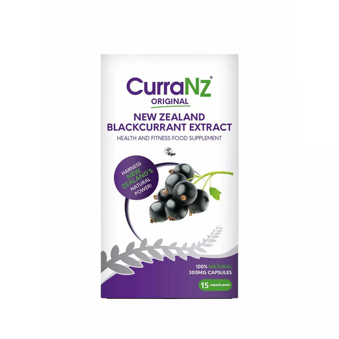 CurraNZ New Zealand Blackcurrant Extract Capsules - fuelld.co.nz